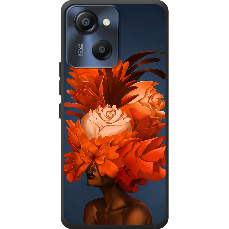 Чохол BoxFace Blackview Oscal Modern 8 Exquisite Orange Flowers