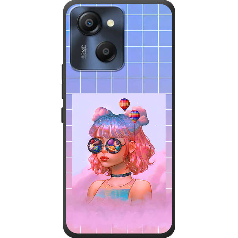 Чохол BoxFace Blackview Oscal Modern 8 Girl in the Clouds