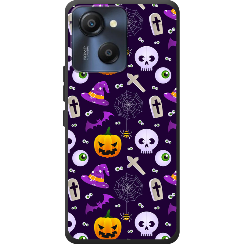 Чохол BoxFace Blackview Oscal Modern 8 Halloween Purple Mood