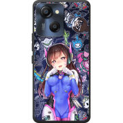 Чохол BoxFace Blackview Oscal Modern 8 Overwatch D.VA