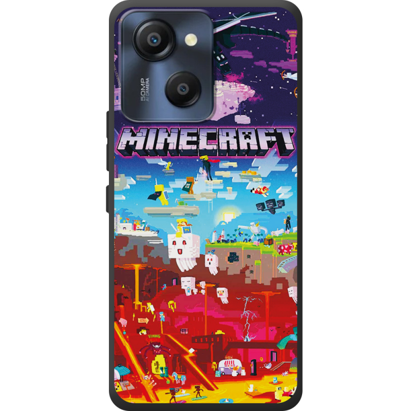 Чохол BoxFace Blackview Oscal Modern 8 Minecraft World Beyond