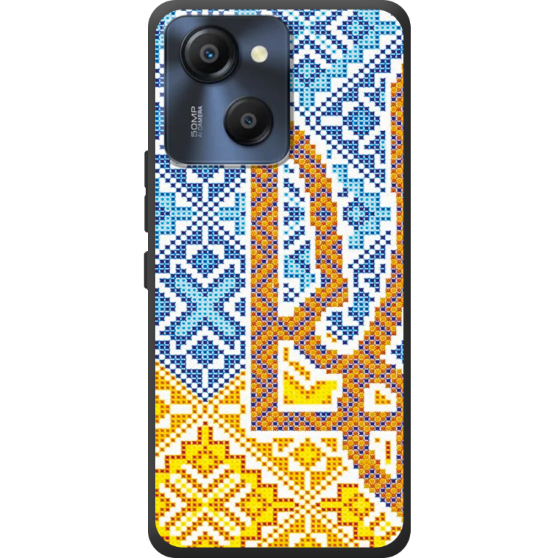 Чохол BoxFace Blackview Oscal Modern 8 Тризуб Вишивка