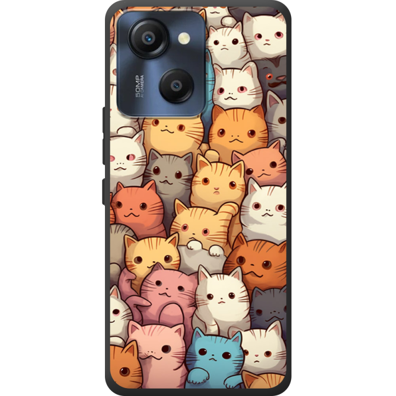 Чохол BoxFace Blackview Oscal Modern 8 Котики муркотики