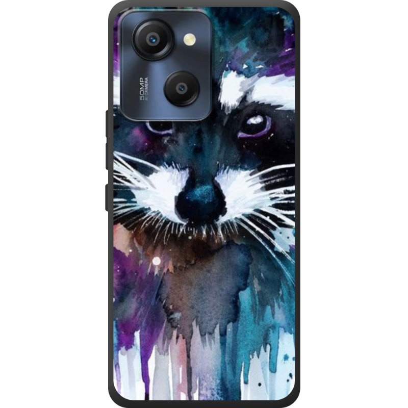 Чохол BoxFace Blackview Oscal Modern 8 Акварельный енот