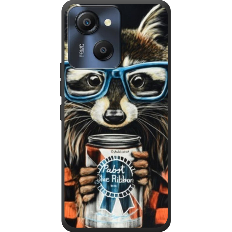 Чохол BoxFace Blackview Oscal Modern 8 Енот с банкой