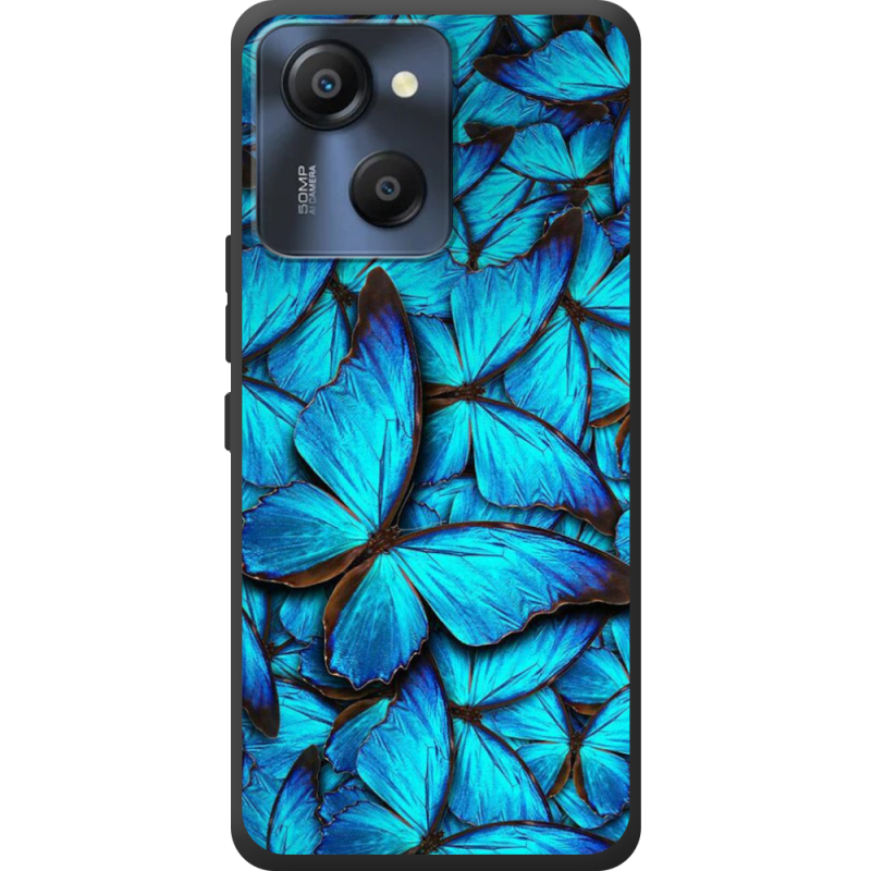 Чохол BoxFace Blackview Oscal Modern 8 лазурные бабочки