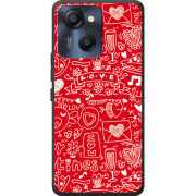 Чохол BoxFace Blackview Oscal Modern 8 Happy Valentines