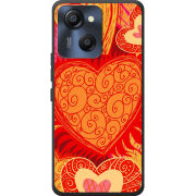 Чохол BoxFace Blackview Oscal Modern 8 Warm Hearts