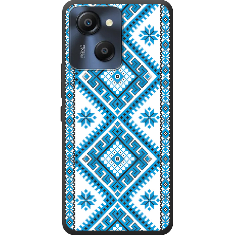 Чохол BoxFace Blackview Oscal Modern 8 Блакитний Орнамент