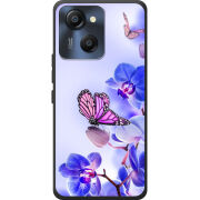 Чохол BoxFace Blackview Oscal Modern 8 Orchids and Butterflies