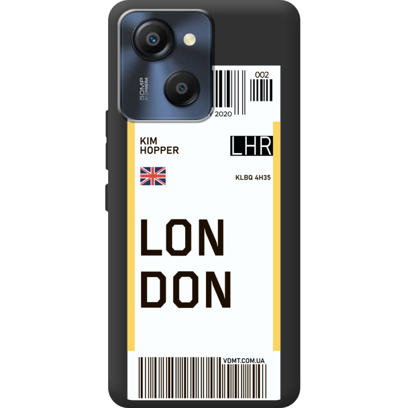 Прозорий чохол BoxFace Blackview Oscal Modern 8 Ticket London