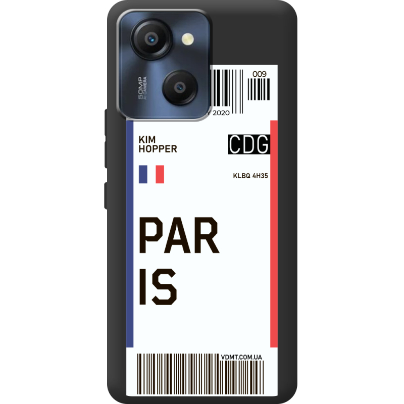 Прозорий чохол BoxFace Blackview Oscal Modern 8 Ticket Paris