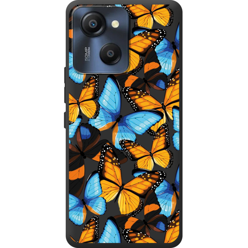 Прозорий чохол BoxFace Blackview Oscal Modern 8 Butterfly Morpho