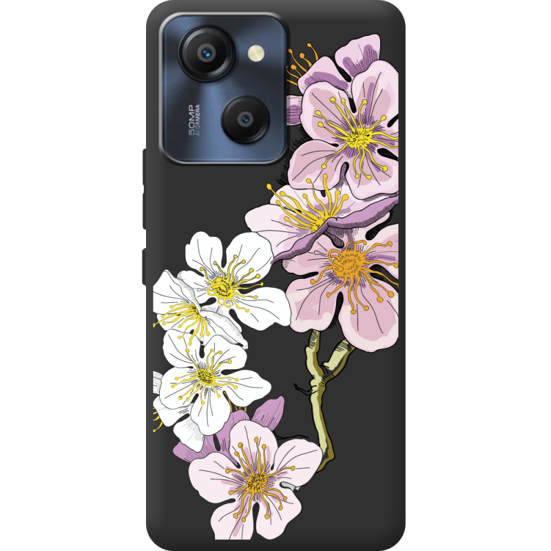 Прозорий чохол BoxFace Blackview Oscal Modern 8 Cherry Blossom