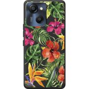 Прозорий чохол BoxFace Blackview Oscal Modern 8 Tropical Flowers