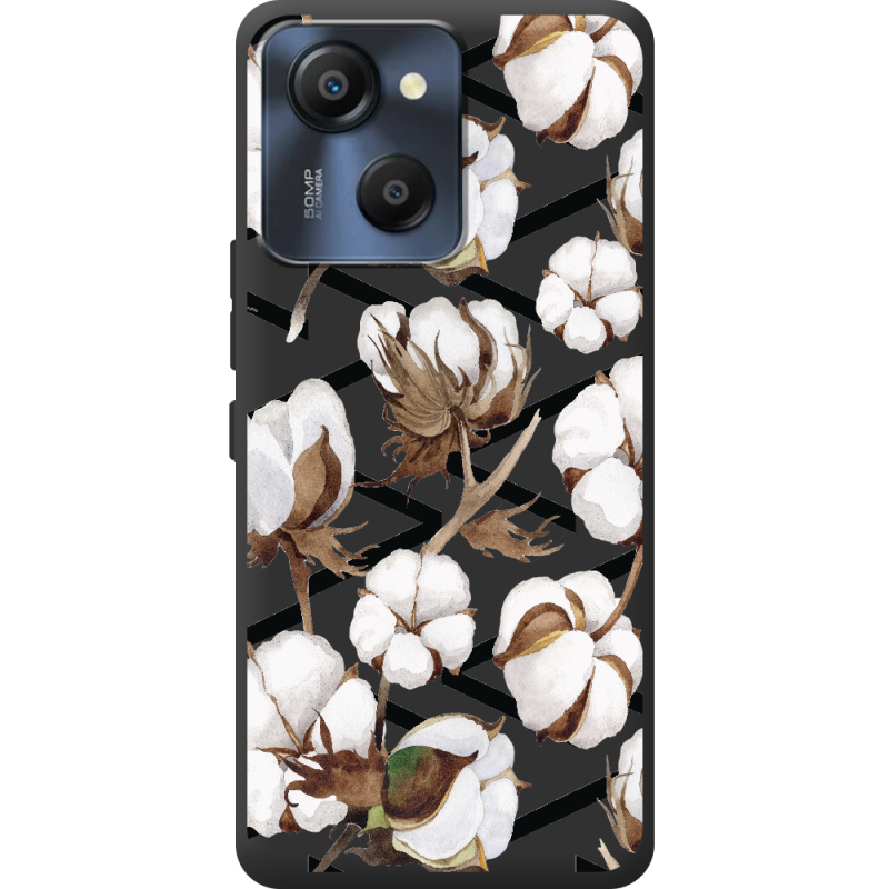 Прозорий чохол BoxFace Blackview Oscal Modern 8 Cotton flowers