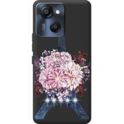 Чохол зі стразами Blackview Oscal Modern 8 Eiffel Tower