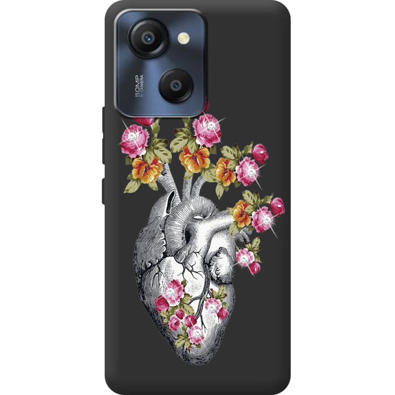Чохол зі стразами Blackview Oscal Modern 8 Heart