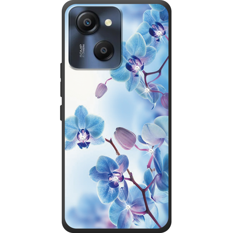 Чохол зі стразами Blackview Oscal Modern 8 Orchids