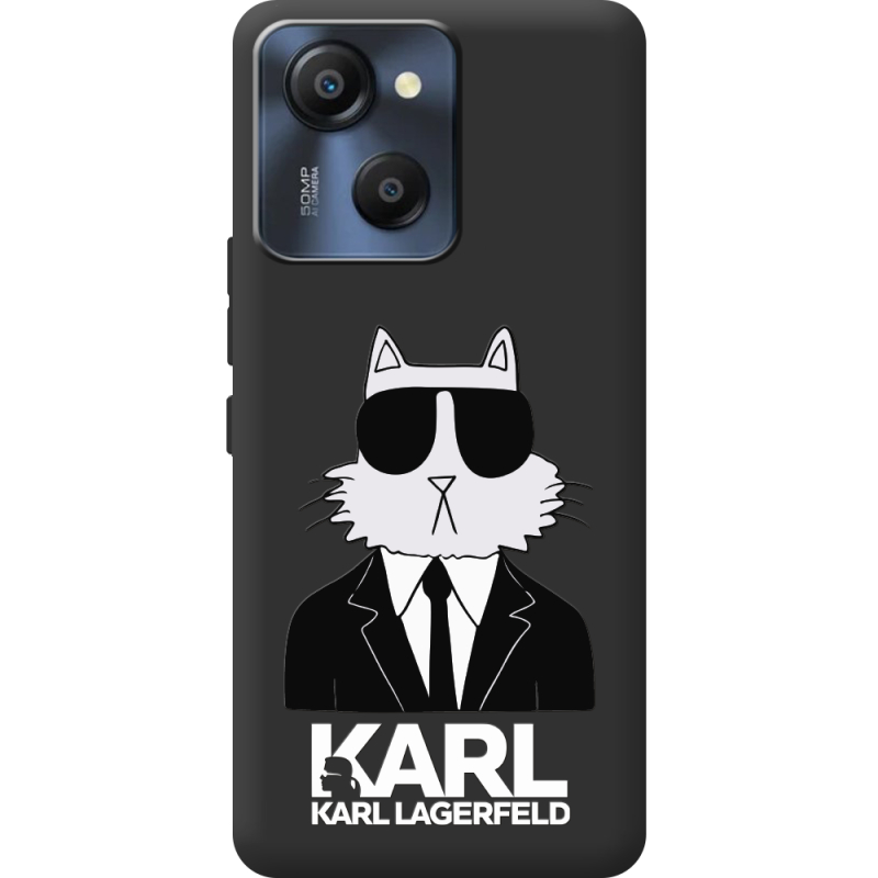 Чорний чохол BoxFace Blackview Oscal Modern 8 Cat in Black