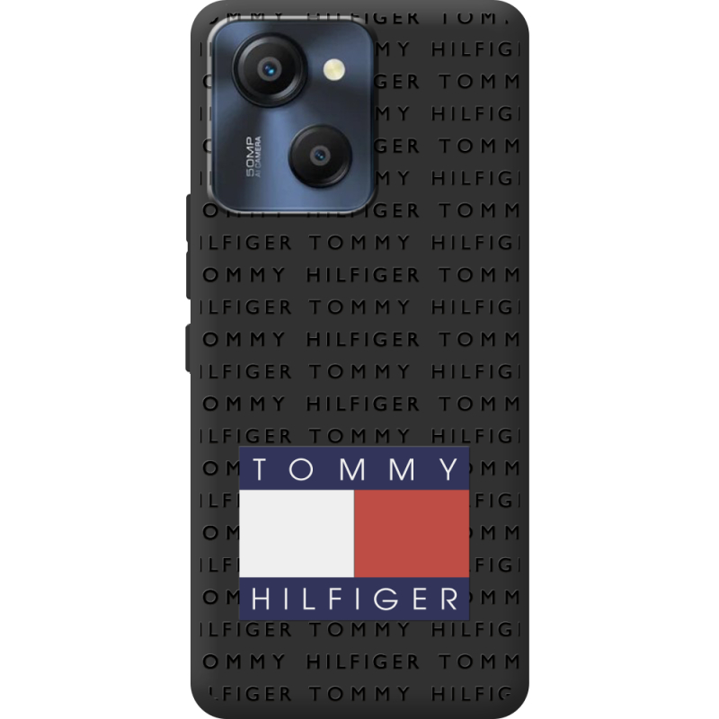 Чорний чохол BoxFace Blackview Oscal Modern 8 Tommy Print