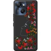 Чорний чохол BoxFace Blackview Oscal Modern 8 3D Ukrainian Muse