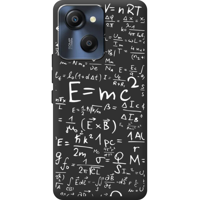 Чорний чохол BoxFace Blackview Oscal Modern 8 E=mc2