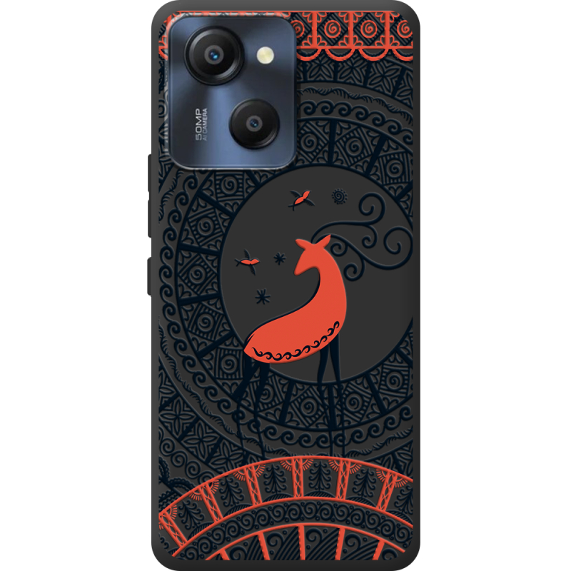 Чорний чохол BoxFace Blackview Oscal Modern 8 Ornament