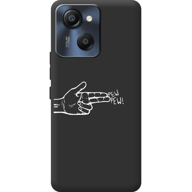 Чорний чохол BoxFace Blackview Oscal Modern 8 Pew Pew