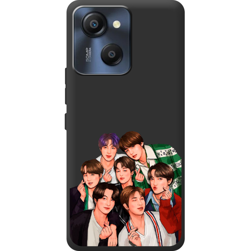 Чорний чохол BoxFace Blackview Oscal Modern 8 BTS