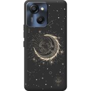 Чорний чохол BoxFace Blackview Oscal Modern 8 Moon