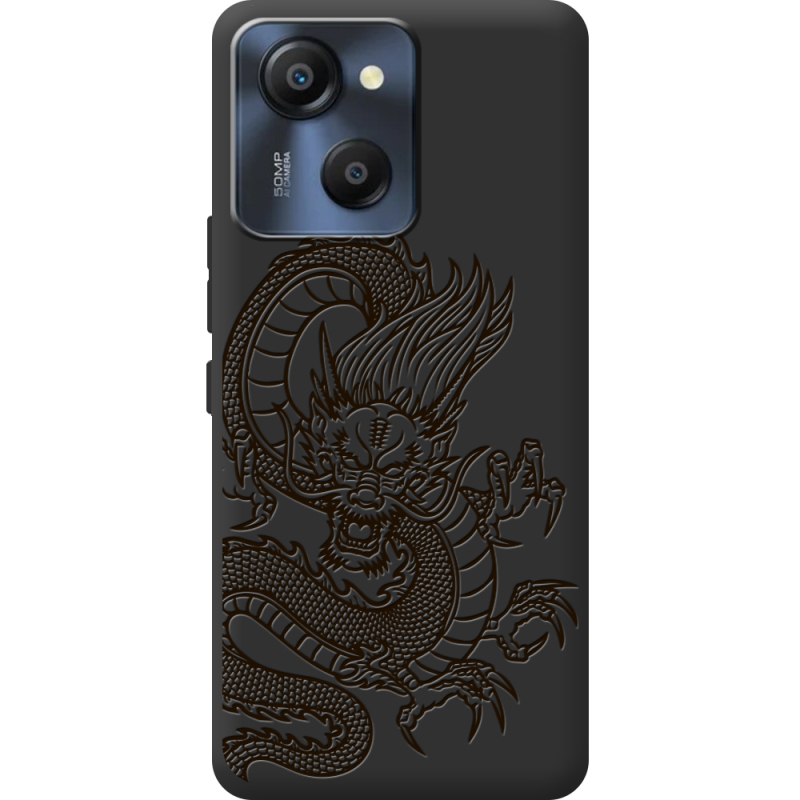 Чорний чохол BoxFace Blackview Oscal Modern 8 Chinese Dragon