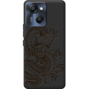Чорний чохол BoxFace Blackview Oscal Modern 8 Chinese Dragon
