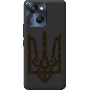 Чорний чохол BoxFace Blackview Oscal Modern 8 Ukrainian Trident