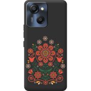 Чорний чохол BoxFace Blackview Oscal Modern 8 Ukrainian Ornament