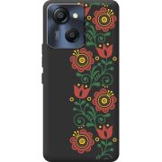 Чорний чохол BoxFace Blackview Oscal Modern 8 Ethno