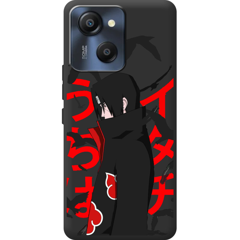 Чорний чохол BoxFace Blackview Oscal Modern 8 Учиха Итачи