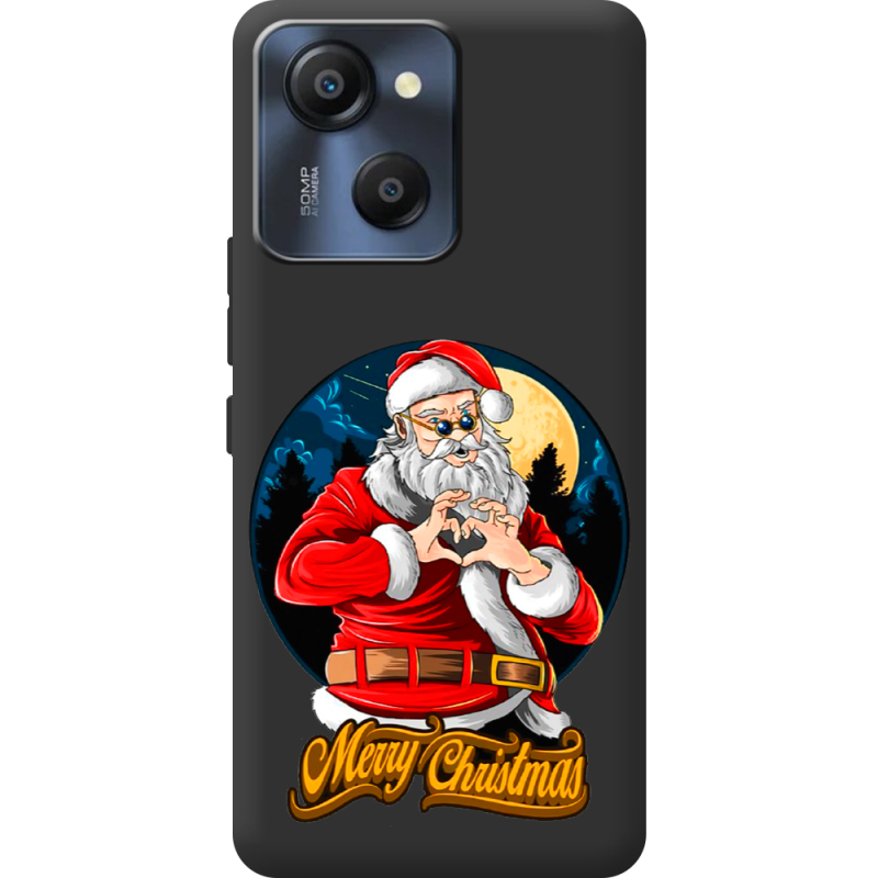 Чорний чохол BoxFace Blackview Oscal Modern 8 Cool Santa