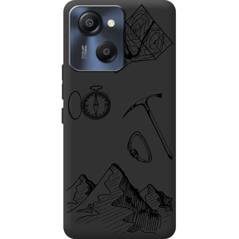 Чорний чохол BoxFace Blackview Oscal Modern 8 Mountains