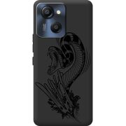 Чорний чохол BoxFace Blackview Oscal Modern 8 Snake