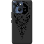 Чорний чохол BoxFace Blackview Oscal Modern 8 Hugin and Munin