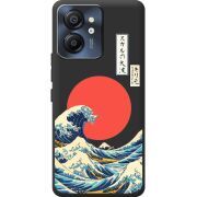 Прозорий чохол BoxFace Blackview Color 8 Большая волна в Канагаве