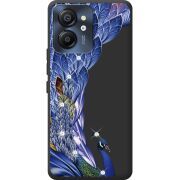 Чохол зі стразами Blackview Color 8 Peafowl
