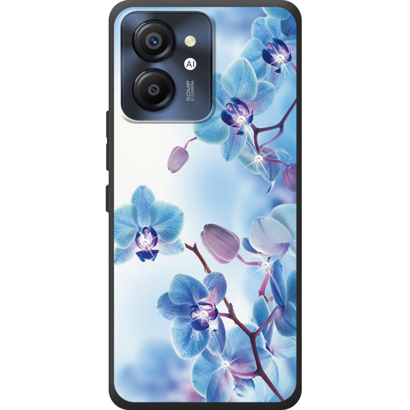 Чохол зі стразами Blackview Color 8 Orchids