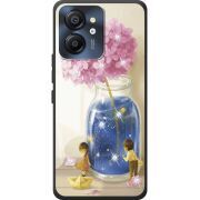 Чохол зі стразами Blackview Color 8 Little Boy and Girl