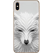 Чехол Uprint Apple iPhone XS Max White Wolf