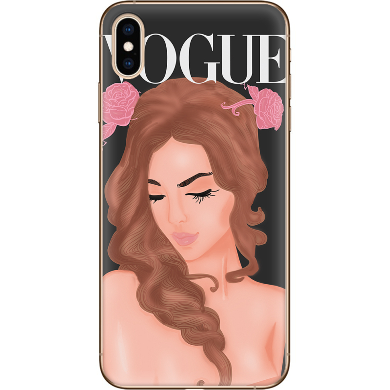 Чехол Uprint Apple iPhone XS Max Fashion Girl