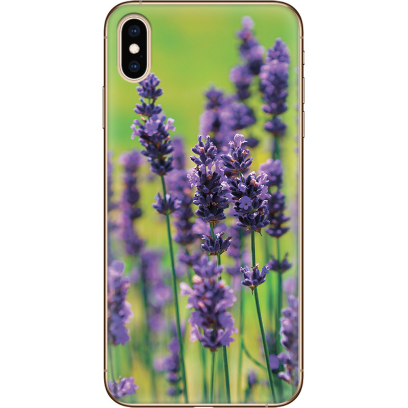 Чехол Uprint Apple iPhone XS Max Green Lavender