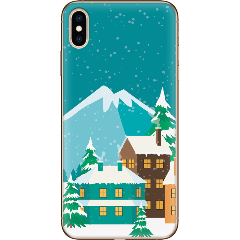 Чехол Uprint Apple iPhone XS Max Winteforest