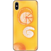 Чехол Uprint Apple iPhone XS Max Yellow Mandarins